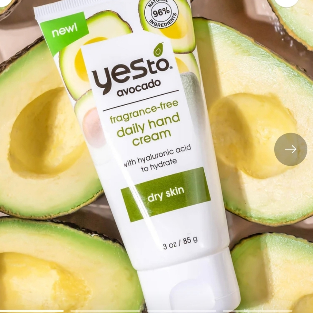 YES TO AVOCADO HAND CREAM 85G